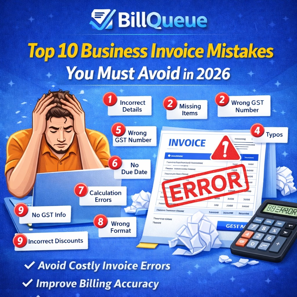 Top 10 Business Invoice Mistakes You Must Avoid in 2026